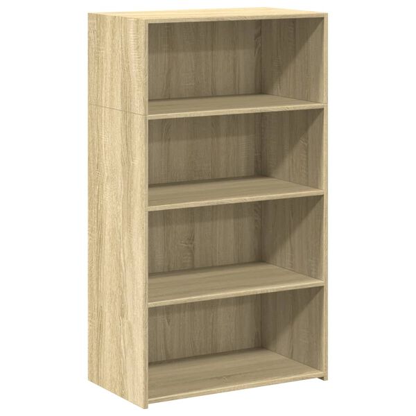 vidaXL Ντουλάπι Sonoma Δρυός 70x41x124 εκ. από Επεξεργασμένο Ξύλο