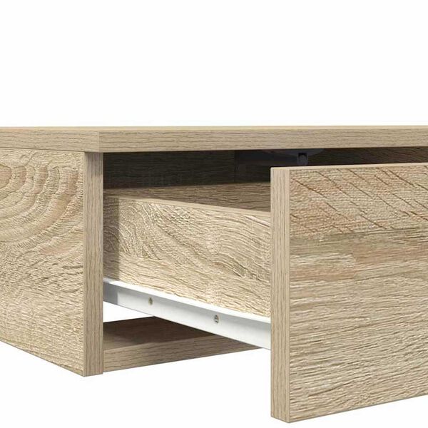 vidaXL Συρτάρια κρεβατιού με συρτάρι Sonoma Δρυς 75 x 36.5 x 16.5 εκ