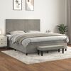 vidaXL &Kappa;&rho;&epsilon;&beta;ά&tau;&iota; Boxspring &mu;&epsilon; &Sigma;&tau;&rho;ώ&mu;&alpha; &Alpha;&nu;&omicron;&iota;&chi;&tau;ό &Gamma;&kappa;&rho;&iota; 180x200 &epsilon;&kappa;. &Beta;&epsilon;&lambda;&omicron;ύ&delta;&iota;&nu;&omicron;