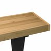 vidaXL Τραπέζι κονσόλας NOAIN με πόδια σχήματος X 120x30x75 cm