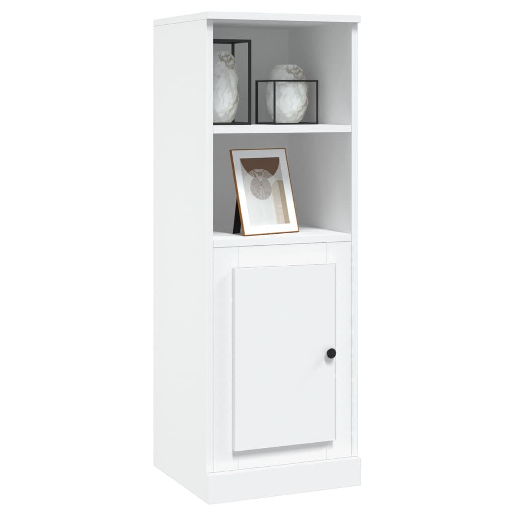 vidaXL Ντουλάπι Λευκό 36 x 35,5 x 103,5 εκ. από Επεξεργασμένο Ξύλο