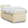 vidaXL &Kappa;&rho;&epsilon;&beta;ά&tau;&iota; Boxspring &mu;&epsilon; &Sigma;&tau;&rho;ώ&mu;&alpha; &Kappa;&rho;&epsilon;&mu; 80 x 200 &epsilon;&kappa;. &Upsilon;&phi;&alpha;&sigma;&mu;ά&tau;&iota;&nu;&omicron;