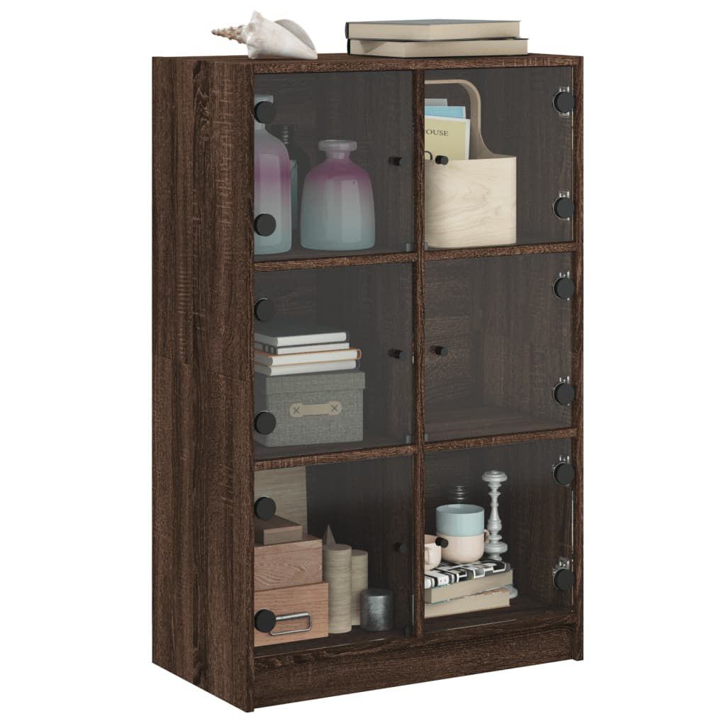 vidaXL Ντουλάπι με Πόρτες 68x37x109 εκ. από Επεξεργασμένο Ξύλο