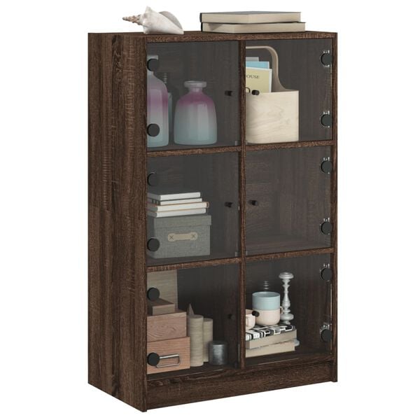 vidaXL Ντουλάπι με Πόρτες 68x37x109 εκ. από Επεξεργασμένο Ξύλο