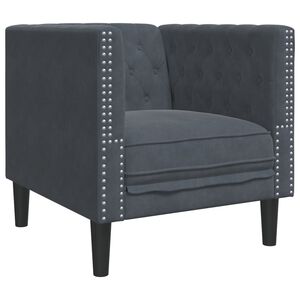 vidaXL &Pi;&omicron;&lambda;&upsilon;&theta;&rho;ό&nu;&alpha; Chesterfield &Sigma;&kappa;&omicron;ύ&rho;&omicron; &Gamma;&kappa;&rho;&iota; &Beta;&epsilon;&lambda;&omicron;ύ&delta;&iota;&nu;&eta;