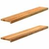 vidaXL &Pi;&epsilon;&rho;&beta;ά&zeta;&iota;&alpha; &pi;&alpha;&rho;&alpha;&theta;ύ&rho;&omega;&nu; 2 &tau;&epsilon;&mu;. &Alpha;&nu;. &Kappa;&alpha;&phi;έ 120x20x2&epsilon;&kappa;. &Mu;&alpha;&sigma;ί&phi; &Xi;ύ&lambda;&omicron; &Delta;&rho;&upsilon;ό&sigmaf;