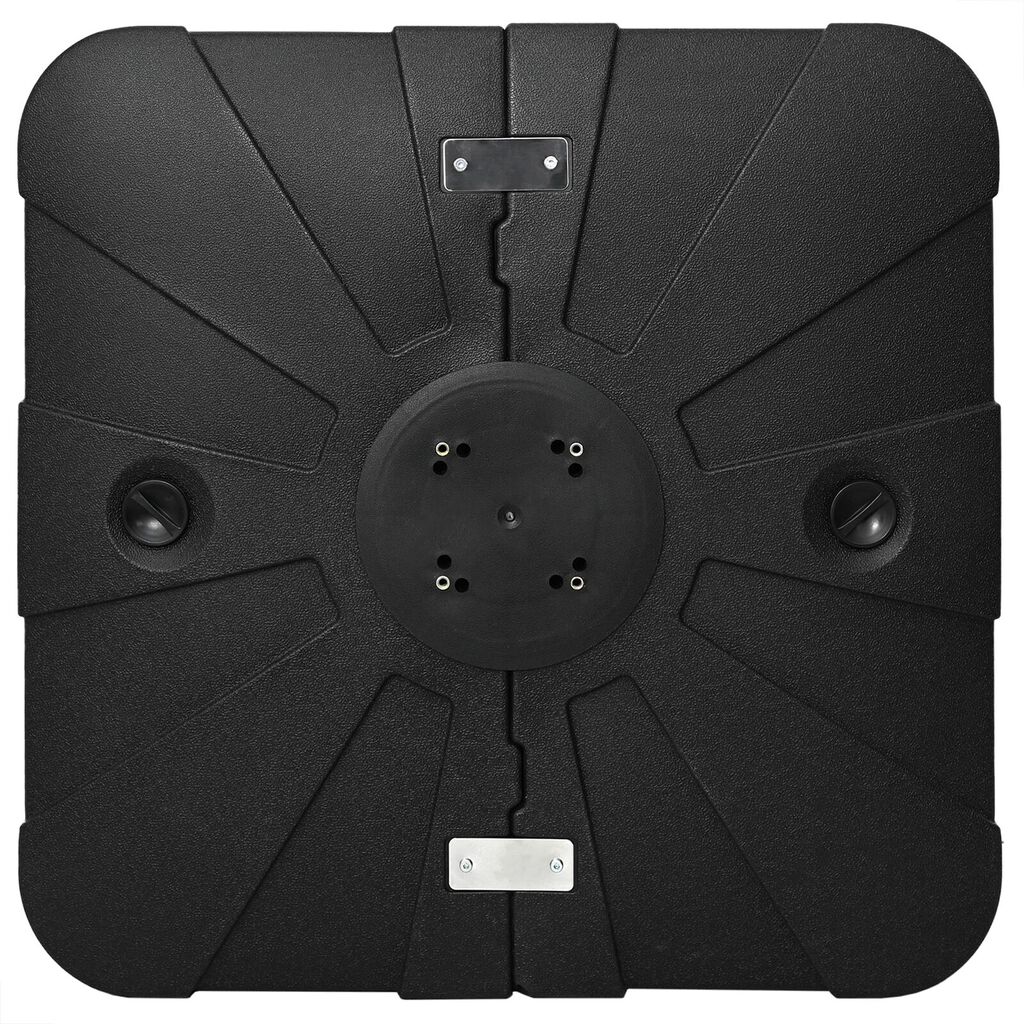 vidaXL Σετ Βάσης Παρασόλιας 2 Τεμαχίων - 150kg Άμμος ή 113kg Νερό