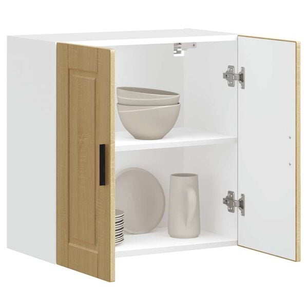 vidaXL ντουλάπι τοίχου κουζίνας "Porto" Sonoma Oak Engineered Wood
