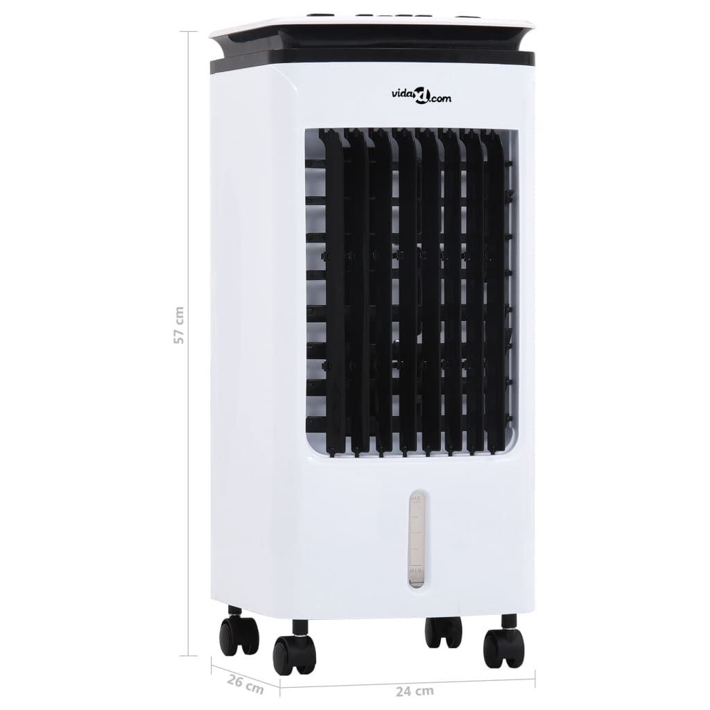 vidaXL Air Cooler / Υγραντήρας / Ιονιστής 3 σε 1 Φορητό 80 W
