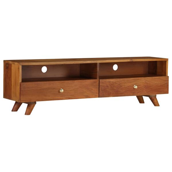 vidaXL Έπιπλο Τηλεόρασης 140x30x40 εκ. από Μασίφ Ανακυκλωμένο Ξύλο
