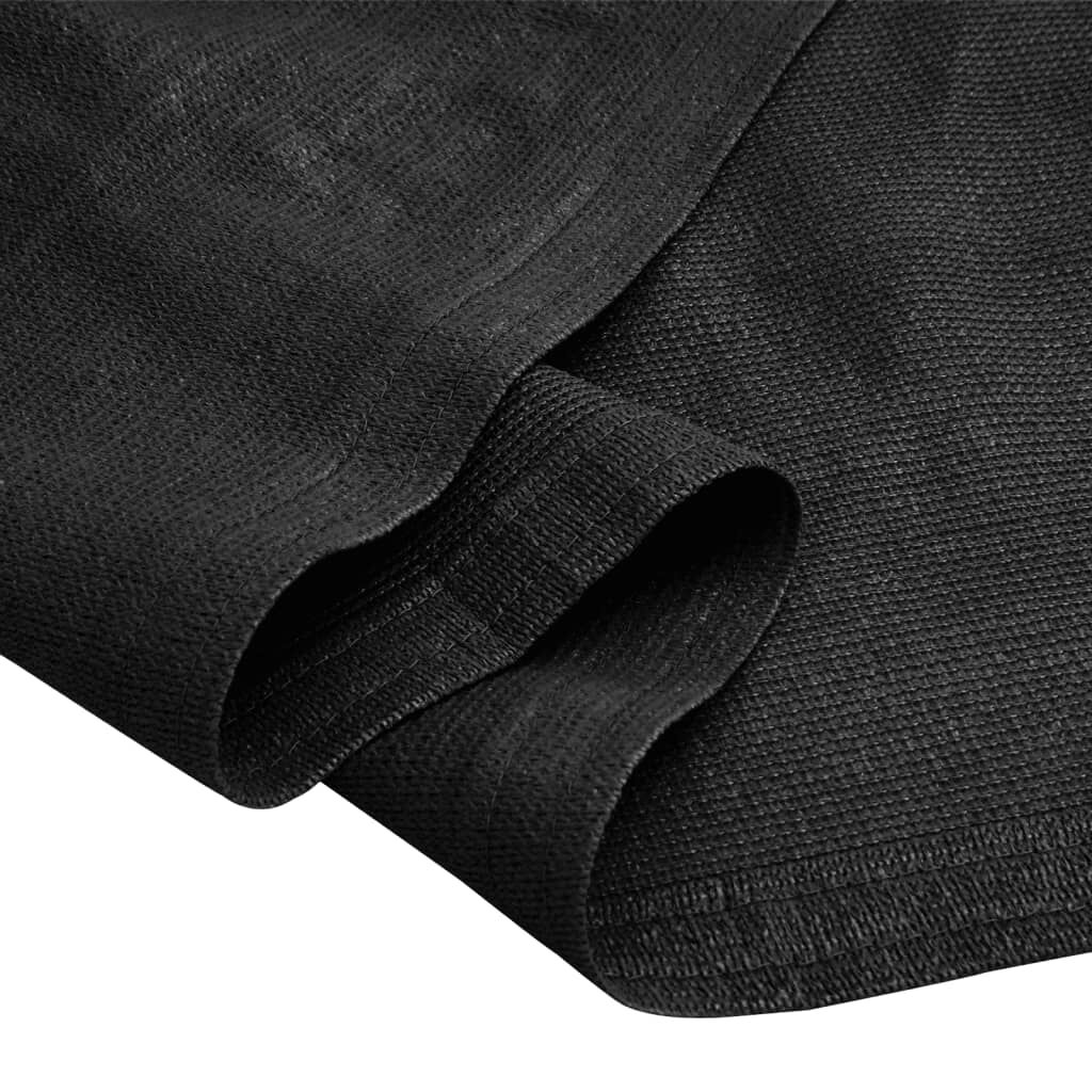 vidaXL Χαλί Σκηνής Μαύρο 250 x 600 εκ.
