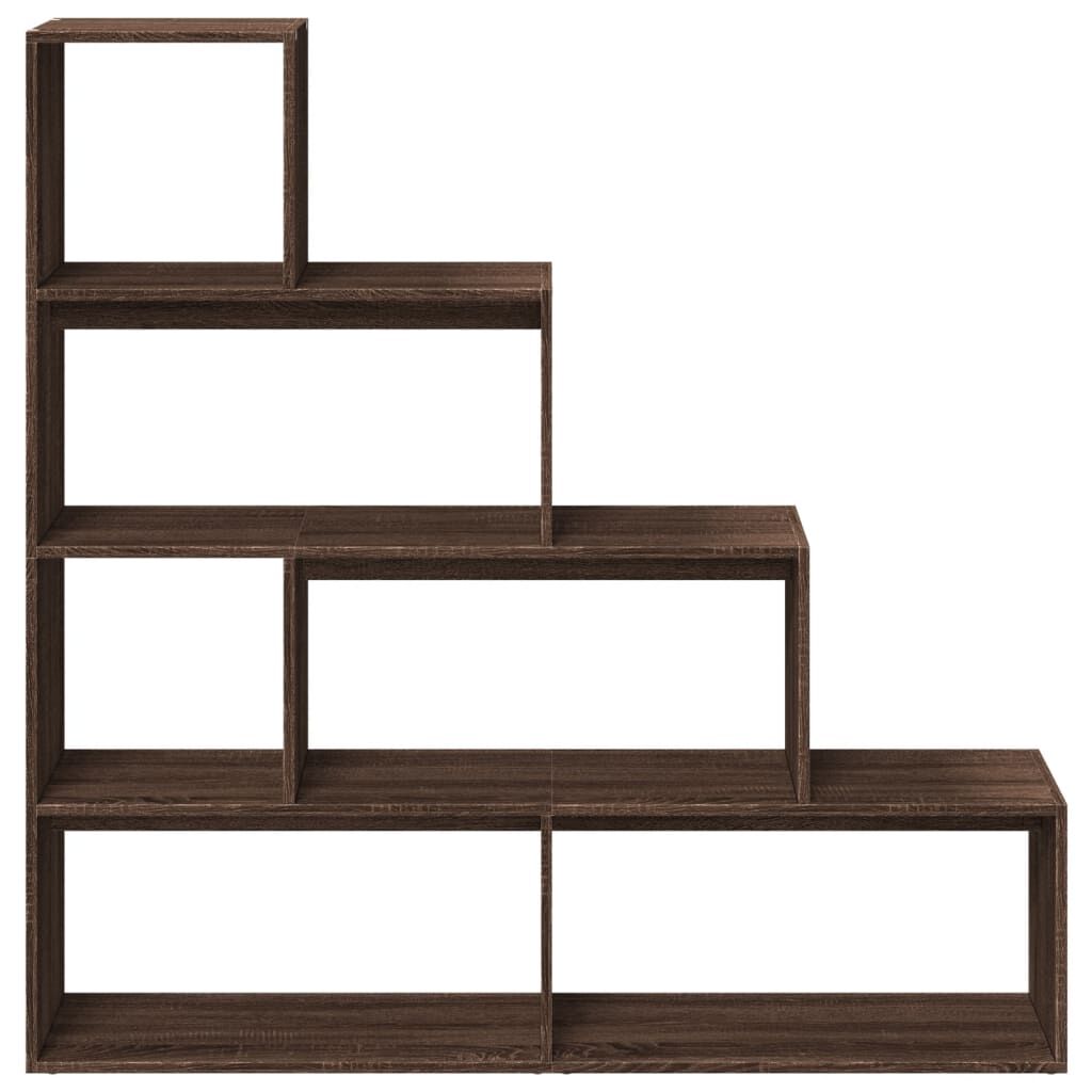 vidaXL Βιβλιοθήκη/Διαχωριστικό Χώρου 4 Επ. 143,5x29x143,5 εκ. Επ. Ξύλο