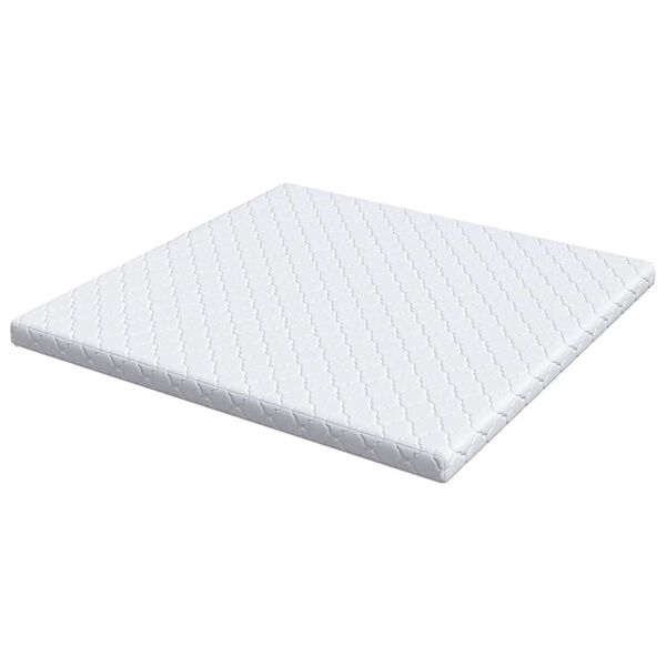 vidaXL Στρώμα Λευκό 200 x 200 cm Pěna