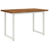 vidaXL &Tau;&epsilon;&tau;&rho;ά&gamma;&omega;&nu;&omicron; &Tau;&rho;&alpha;&pi;έ&zeta;&iota; &Phi;&alpha;&gamma;&eta;&tau;&omicron;ύ 120 x 70 x 75 cm &Sigma;&tau;&epsilon;&rho;&epsilon;ό &Xi;ύ&lambda;&omicron; &Alpha;&kappa;&alpha;&kappa;ί&alpha;&sigmaf;
