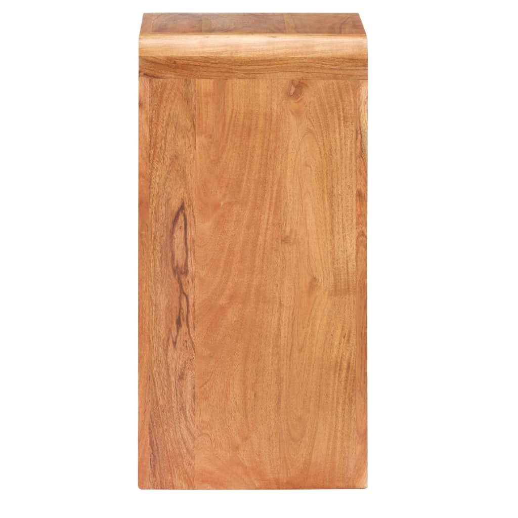 vidaXL Κομοδίνο 40x30x60 εκ. Μασίφ Ξύλο Ακακίας με Μελί Φινίρισμα