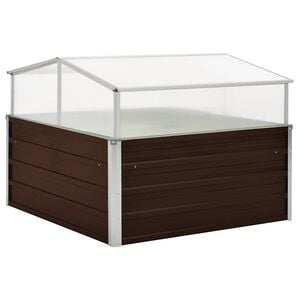 vidaXL &Theta;&epsilon;&rho;&mu;&omicron;&kappa;ή&pi;&iota;&omicron; &Sigma;&pi;&omicron;&rho;&epsilon;ί&omicron; &Kappa;&alpha;&phi;έ 100x100x85 &epsilon;&kappa;. &alpha;&pi;ό &Gamma;&alpha;&lambda;&beta;&alpha;&nu;&iota;&sigma;&mu;έ&nu;&omicron; &Chi;ά&lambda;&upsilon;&beta;&alpha;