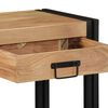 vidaXL Τραπέζι κονσόλας Καφέ 90 x 33 x 75 εκ Μασίφ ξύλο ακακίας