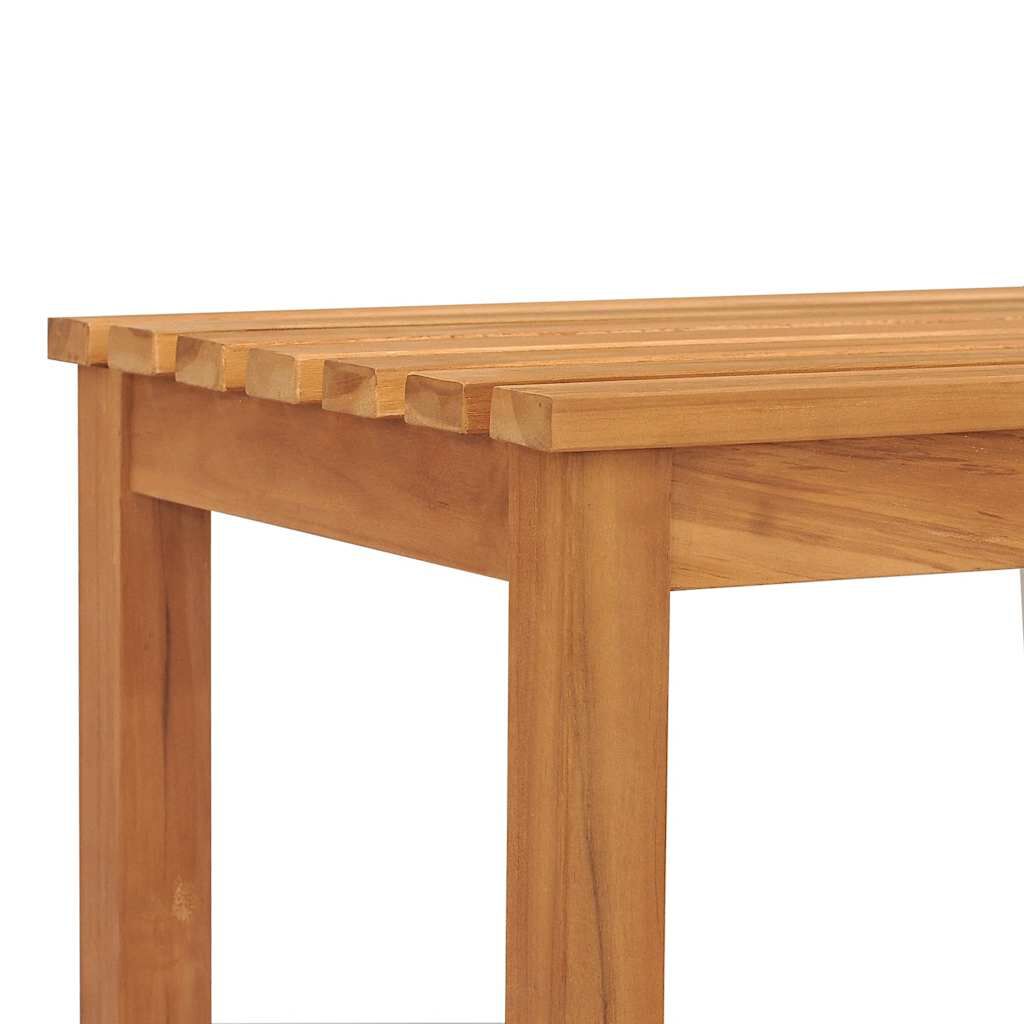 vidaXL Παγκάκι Κήπου 114 εκ. από Μασίφ Ξύλο Teak