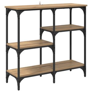vidaXL &Tau;&rho;&alpha;&pi;έ&zeta;&iota; &kappa;&omicron;&nu;&sigma;ό&lambda;&alpha;&sigmaf; Artisan Oak 80 x 29 x 75 &epsilon;&kappa; &Epsilon;&pi;&epsilon;&xi;&epsilon;&rho;&gamma;&alpha;&sigma;&mu;έ&nu;&omicron; &xi;ύ&lambda;&omicron;