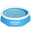 Bestway Πισίνα Φουσκωτή Στρογγυλή Fast Set Μπλε 244 x 61 εκ. 57265