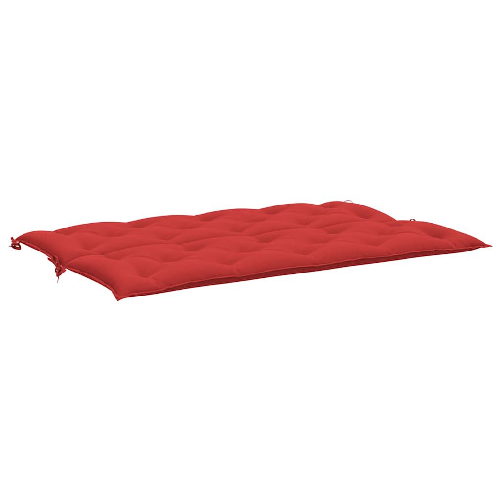 vidaXL Μαξιλάρι Πάγκου Κήπου Κόκκινο 150x(50+50)x7 εκ. Ύφασμα Oxford