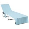 vidaXL Πετσέτες ξαπλώστρας 2 pcs Μπλε 210 x 75 cm