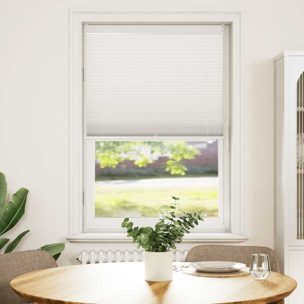 Πλισέ ρόλερ σκίασης 70x125cm Λευκό