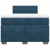 vidaXL &Kappa;&rho;&epsilon;&beta;ά&tau;&iota; Boxspring &mu;&epsilon; &Sigma;&tau;&rho;ώ&mu;&alpha; &Mu;&pi;&lambda;&epsilon; 120x200 &epsilon;&kappa;. &Beta;&epsilon;&lambda;&omicron;ύ&delta;&iota;&nu;&omicron;
