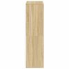 vidaXL Βιβλιοθήκη Χρώμα Sonoma Δρυς 66x31x112 εκ. Επεξεργασμένο Ξύλο