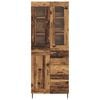 vidaXL Highboard &mu;&epsilon; &sigma;&upsilon;&rho;&tau;ά&rho;&iota; 2 pcs &Pi;&alpha;&lambda;&iota;ό &Xi;ύ&lambda;&omicron; &Epsilon;&pi;&epsilon;&xi;&epsilon;&rho;&gamma;&alpha;&sigma;&mu;έ&nu;&omicron; &xi;ύ&lambda;&omicron;