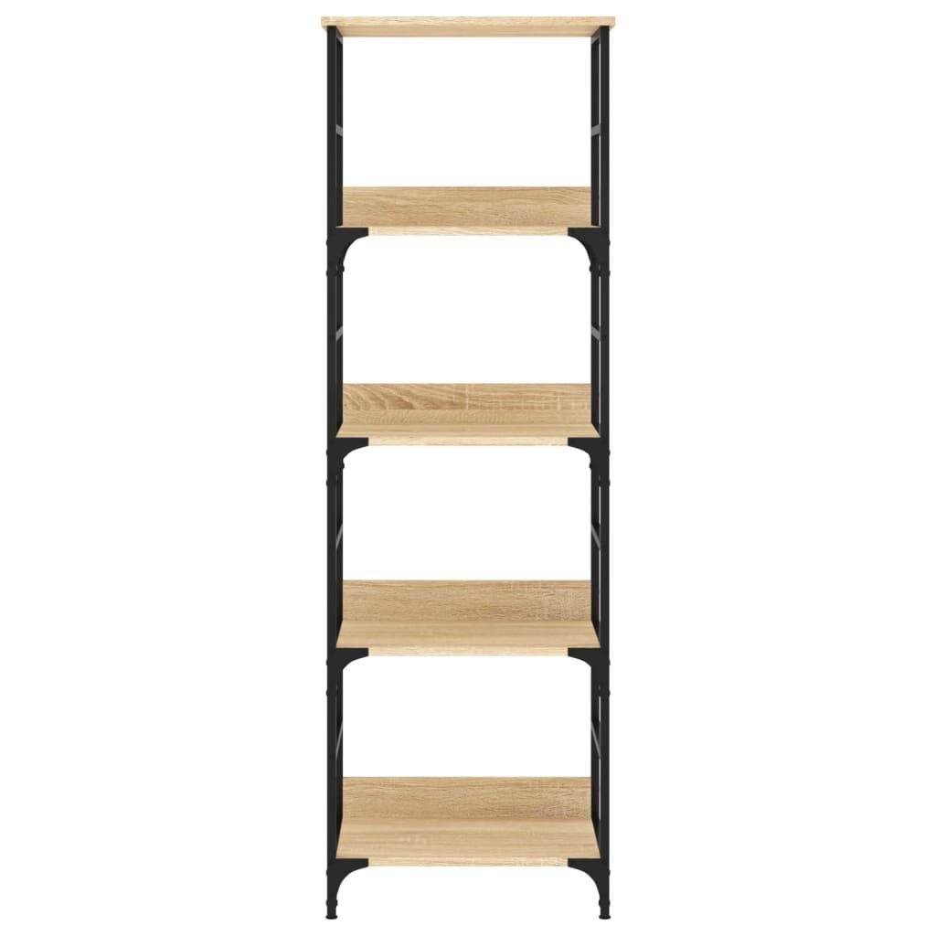 vidaXL Βιβλιοθήκη Sonoma Δρυς 50x33x153 εκ. Επεξεργασμένο Ξύλο