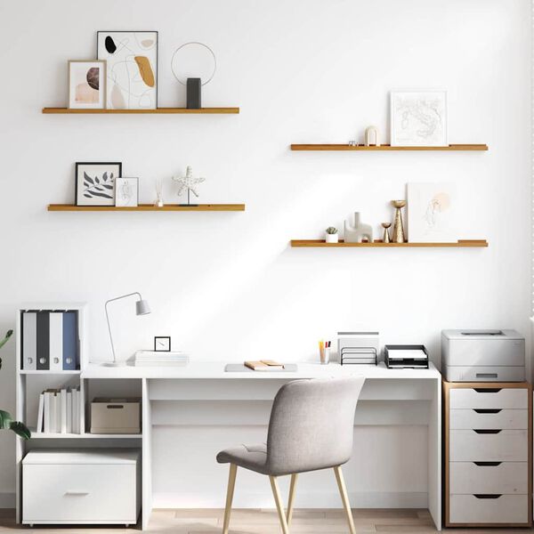 vidaXL &Rho;ά&phi;&iota; &Tau;&omicron;ί&chi;&omicron;&upsilon; 4 pcs &Mu;&pi;&epsilon;&zeta; 100 x 9 x 3 cm &Epsilon;&pi;&epsilon;&xi;&epsilon;&rho;&gamma;&alpha;&sigma;&mu;έ&nu;&omicron; &xi;ύ&lambda;&omicron;