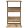 vidaXL &Tau;&rho;&alpha;&pi;&epsilon;&zeta;ά&kappa;&iota; &Pi;&lambda;&epsilon;&upsilon;&rho;ά&sigmaf; Artisan Oak 40 x 35 x 60,5 &epsilon;&kappa;