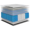 vidaXL Στρώμα με Pocket Springs Μεσαία Σκληρότητα 100x200 εκ.