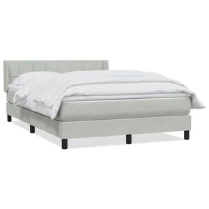 vidaXL &Kappa;&rho;&epsilon;&beta;ά&tau;&iota; Boxspring &mu;&epsilon; &Sigma;&tau;&rho;ώ&mu;&alpha; &Alpha;&nu;&omicron;&iota;&chi;&tau;ό &Gamma;&kappa;&rho;&iota; 160x220 &epsilon;&kappa;. &Beta;&epsilon;&lambda;&omicron;ύ&delta;&iota;&nu;&omicron;