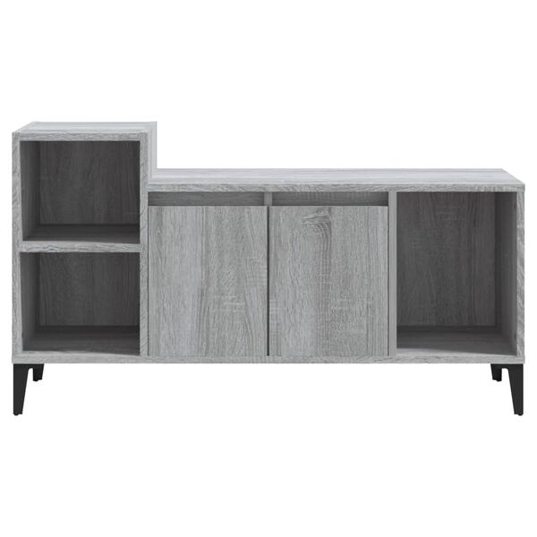 vidaXL Έπιπλο Τηλεόρασης Γκρι Sonoma 100x35x55 εκ. από Επεξεργ. Ξύλο