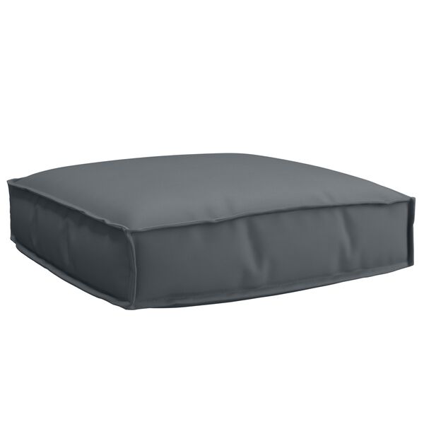 vidaXL Μαξιλάρι παλέτας για κάθισμα Ανθρακί 60 x 60 x 12 cm