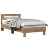 vidaXL &Sigma;&kappa;&epsilon;&lambda;&epsilon;&tau;ό&sigmaf; &Kappa;&rho;&epsilon;&beta;&alpha;&tau;&iota;&omicron;ύ Artisan Oak 193 x 95 x 88 &epsilon;&kappa;