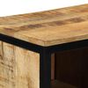 vidaXL Ντουλάπα Παπουτσιών Καφέ 50 x 30 x 110 εκ Μασίφ ξύλο μάνγκο