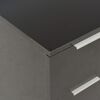 vidaXL Μπουφές Ψηλός Γυαλιστερός Μαύρος 60x35x80εκ. Επεξεργασμένο Ξύλο