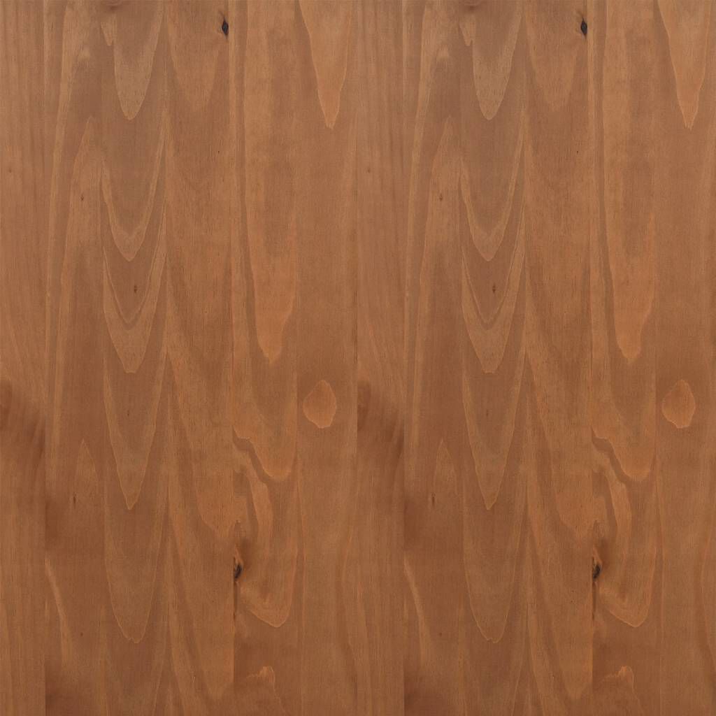 vidaXL Επίτοιχη κρεμάστρα παλτών SANDNES 45x12x35 εκ.Πεύκο μασίφ ξύλο