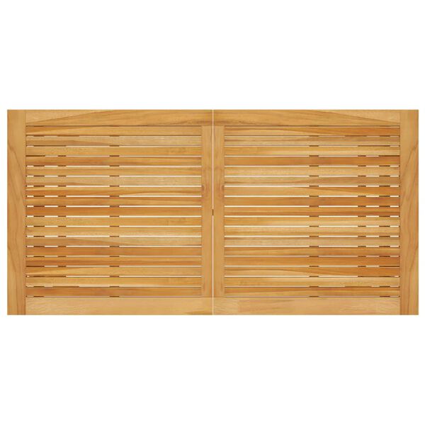 vidaXL Τραπεζαρία Κήπου 140 x 70 x 73,5 εκ. από Μασίφ Ξύλο Ακακίας