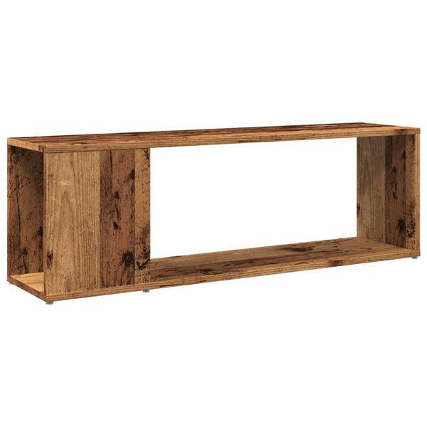 vidaXL Έπιπλο Τηλεόρασης Όψη Παλαιού Ξύλου 100x24x32 εκ. Επεξεργ. Ξύλο