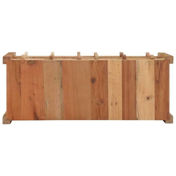 vidaXL Ντουλάπι TV Καφέ 83 x 33 x 46 εκ. Μασίφ ανακυκλωμένο ξύλο