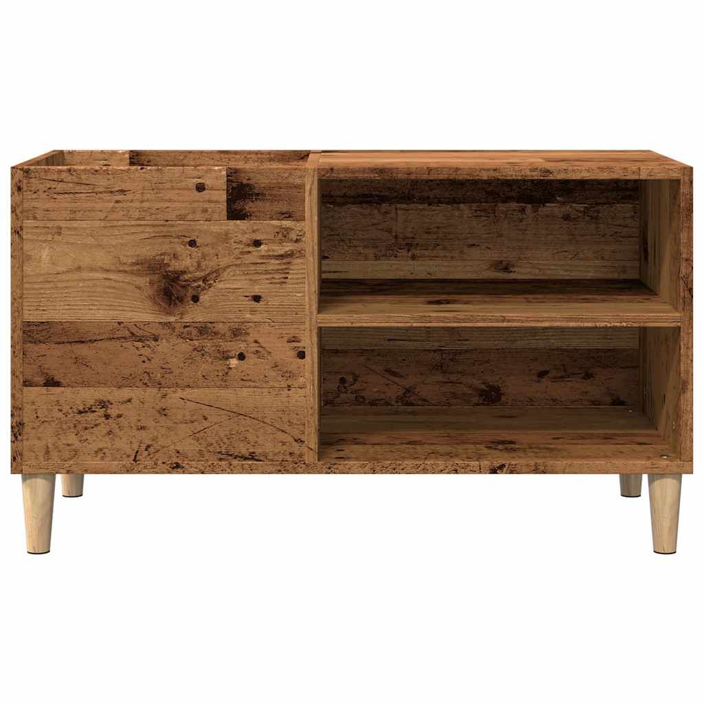 ντουλάπι δίσκων vidaXL Δρυς τεχνίτης 84,5x38x48 cm Κατασκευασμένο ξύλο