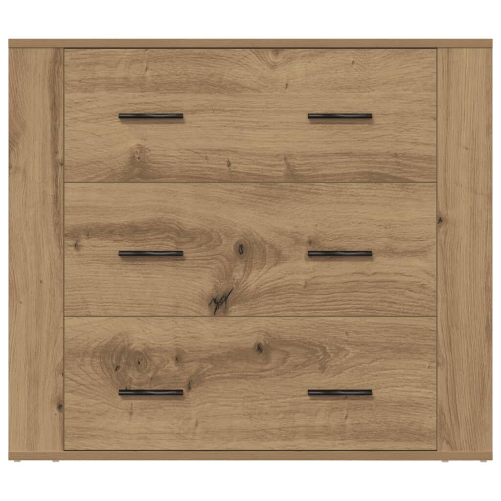 vidaXL Ντουλάπι Αρτισιανή Δρυς 80x33x70 εκ. από Επεξεργασμένο Ξύλο