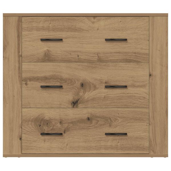 vidaXL Ντουλάπι Αρτισιανή Δρυς 80x33x70 εκ. από Επεξεργασμένο Ξύλο