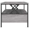 vidaXL Τραπεζάκι Σαλονιού Γκρι Sonoma 100 x 51 x 45 εκ. Επεξεργ. Ξύλο