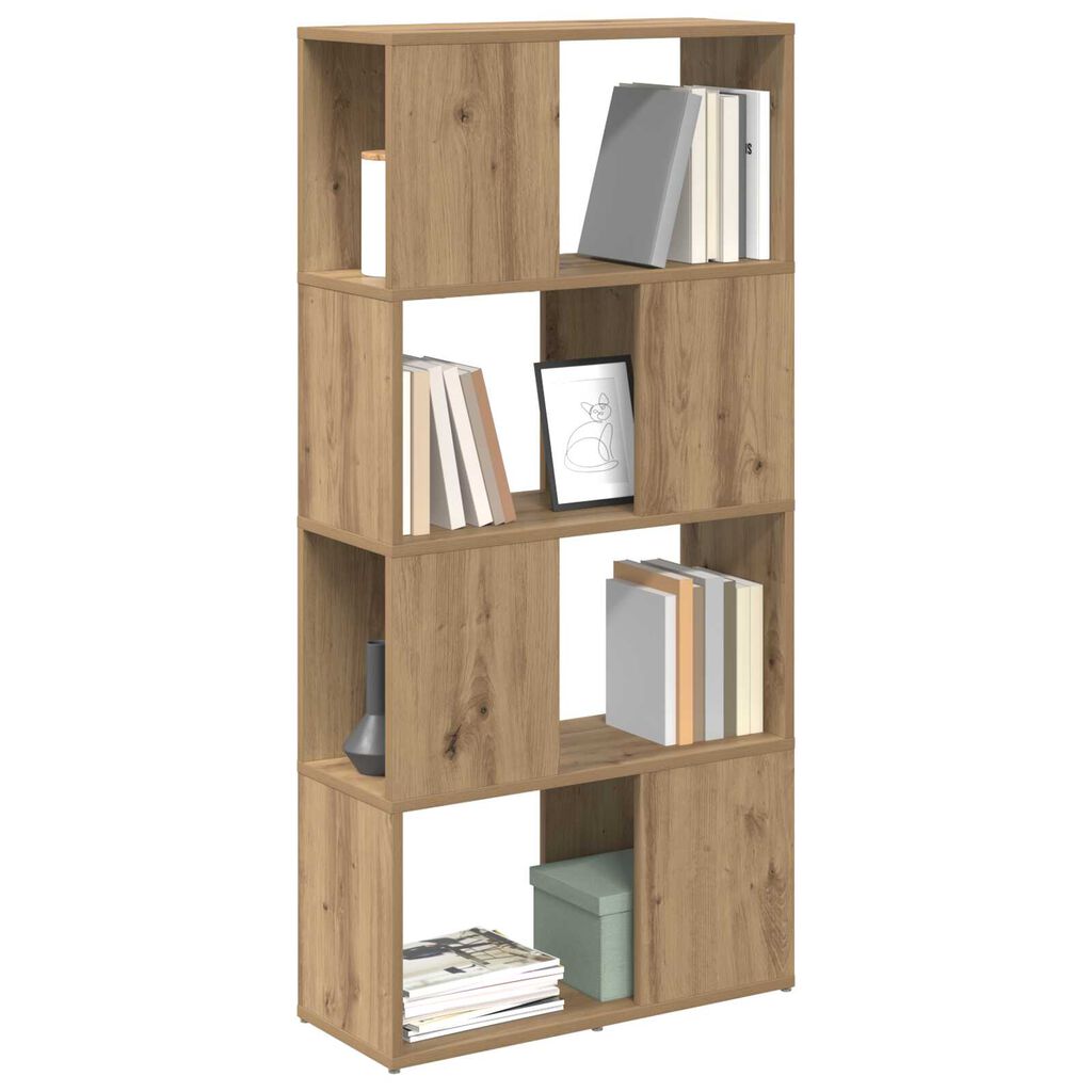 vidaXL Τραπέζι Τηλεόρασης Artisan Oak Επεξεργασμένο Ξύλο