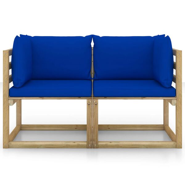 vidaXL &Kappa;&alpha;&nu;&alpha;&pi;έ&delta;&epsilon;&sigmaf; &Kappa;ή&pi;&omicron;&upsilon; &Gamma;&omega;&nu;&iota;&alpha;&kappa;&omicron;ί 2 &tau;&epsilon;&mu;. &Pi;&rho;ά&sigma;&iota;&nu;&omicron; &Xi;ύ&lambda;&omicron; &Pi;&epsilon;ύ&kappa;&omicron;&upsilon; & &Mu;&alpha;&xi;&iota;&lambda;ά&rho;&iota;&alpha;